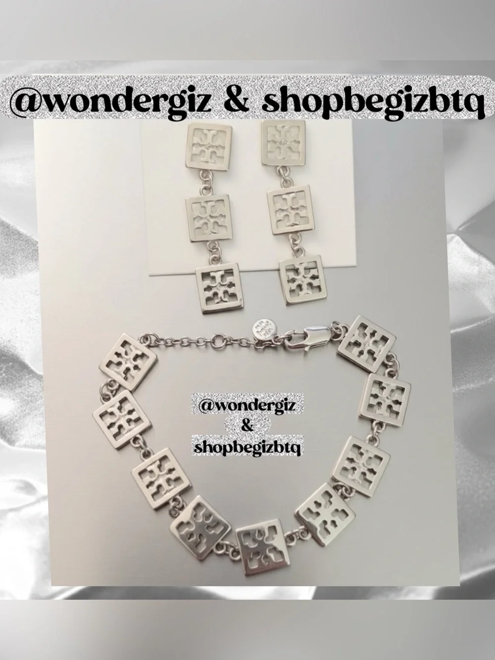 🔥🔥Authentic Designer Bracelet & Earrings Set At Awesome Prices To Buy Now Firm
